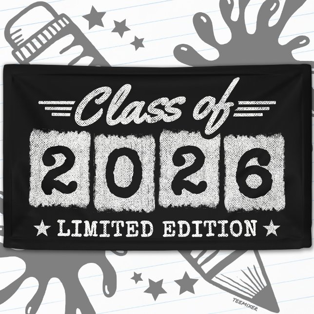 Lona Class of 2026 Limited Edition Graduation Quote (Subido por el creador)