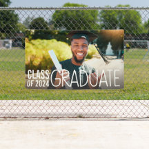 CLASS OF 20XX GRADUATION PARTY PHOTO