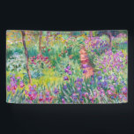 Lona Claude Monet - El jardín del Iris en Giverny<br><div class="desc">El Jardín Iris de Giverny / El Jardín del Artista en Giverny - Claude Monet,  1899-1900</div>
