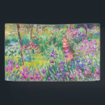Lona Claude Monet - El jardín del Iris en Giverny<br><div class="desc">El Jardín Iris de Giverny / El Jardín del Artista en Giverny - Claude Monet,  1899-1900</div>
