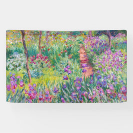 Lona Claude Monet - El jardín del Iris en Giverny