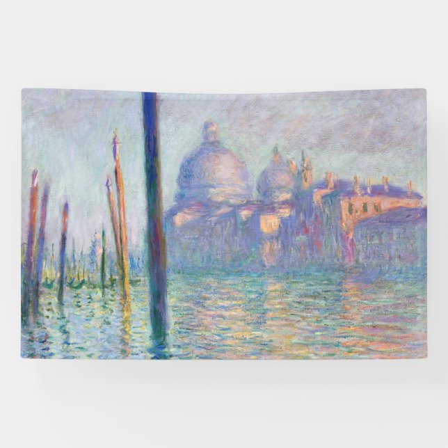 Lona Claude Monet - Gran Canal, Venecia (Horizontal)
