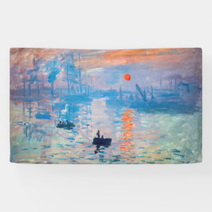 Lona Claude Monet - Impresión, amanecer