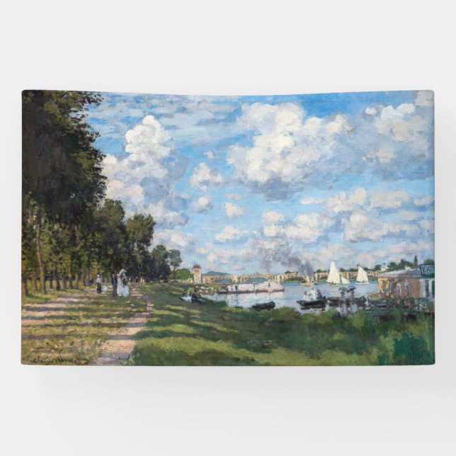 Lona Claude Monet - La cuenca de Argenteuil (Horizontal)