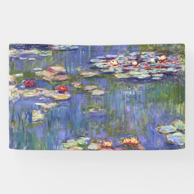 Lona Claude Monet - Lilies de agua / Nympheas (Horizontal)
