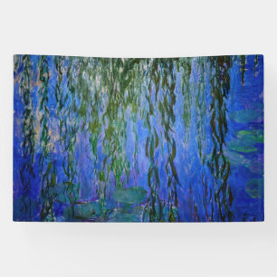Lona Claude Monet - Lilis de agua con sauce lloroso