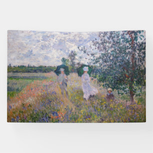 Lona Claude Monet - Paseo cerca de Argenteuil