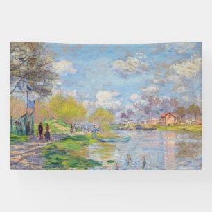 Lona Claude Monet - Primavera junto al Sena