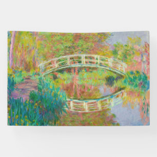 Lona Claude Monet - Puente de futbol japonés, Giverny