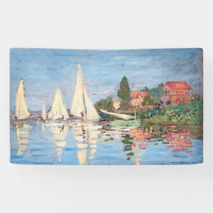 Lona Claude Monet - Regatas en Argenteuil