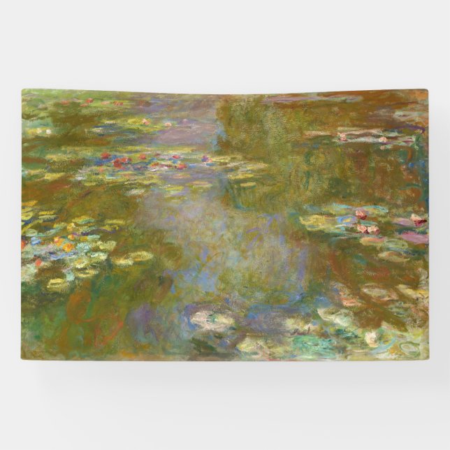 Lona Claude Monet - Water Lily Pond 1917 (Horizontal)