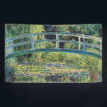 Lona Claude Monet - Water Lily Pond y Puente Japanés<br><div class="desc">The Water Lily Pond and the Japanese Bridge / Le Bassin aux nympheas - Claude Monet,  1899</div>