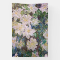 Claude Monet - White Clematis