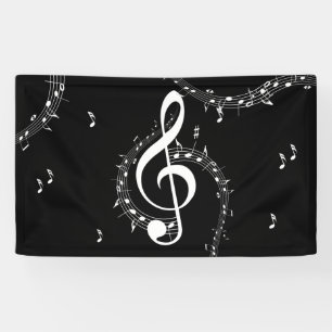 Lona Climactic G Clef Music Black