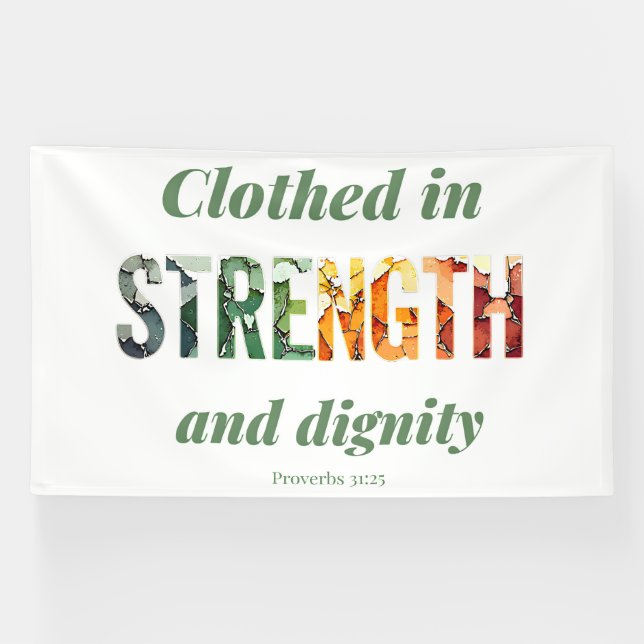 Lona Clothed in Strength and Dignity (Horizontal)