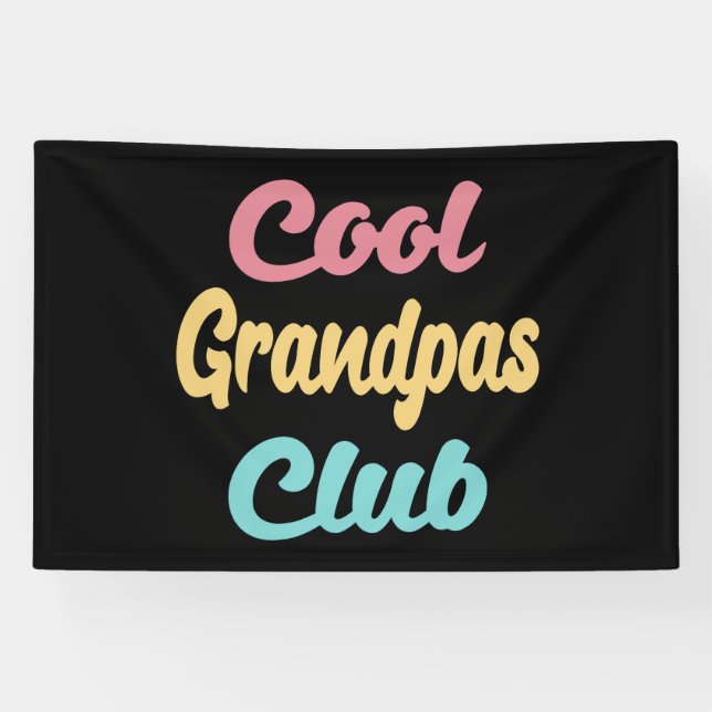 Lona Club de Abuelos Cool II (Horizontal)