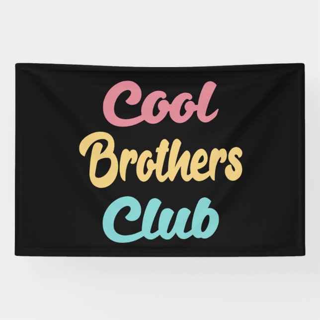 Lona Club de los Hermanos Cool II (Horizontal)