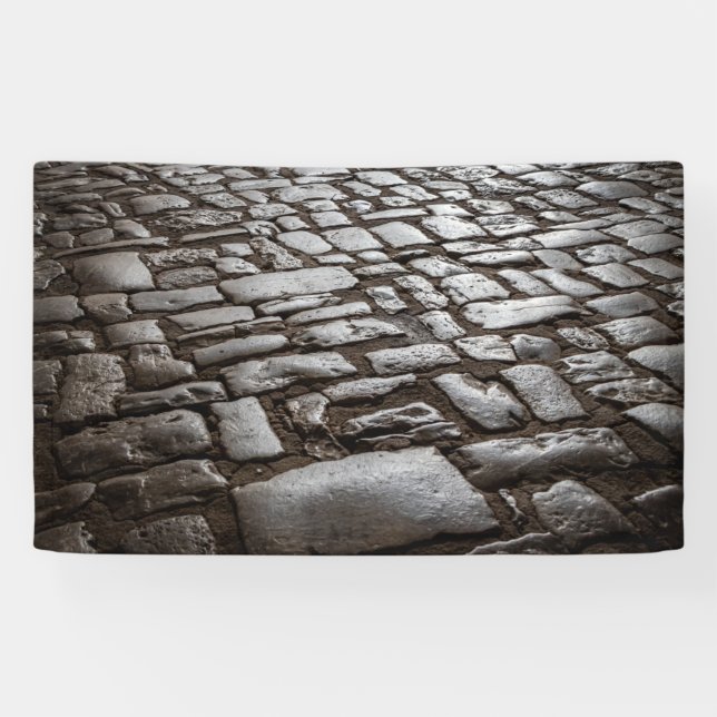 Lona Cobblestones iluminados por luna (Horizontal)