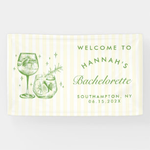 Lona Cocktail Bachelorette Retro Moderno