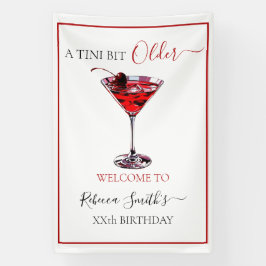 Lona Cocktail Party A tini bit Older Cherry Martini