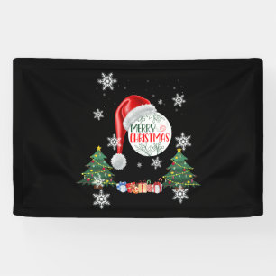Lona Colección de Navidad Merry Christmas 2.5x4 Banner 