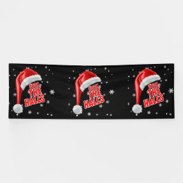 Lona Colección de nieve Deck The Halls Banner de vinilo