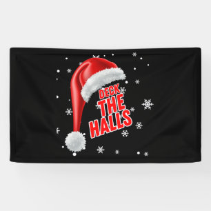 Lona Colección de nieve Deck The Halls Estandarte de vi