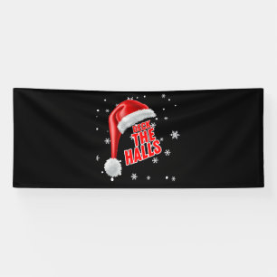 Lona Colección de nieve Deck The Halls Estandarte de vi