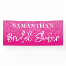 Color Block de Brillo Rosa Caliente para Despedida