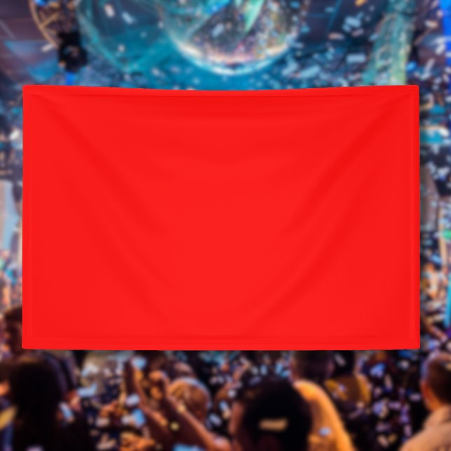 Lona Color rojo sólido | Clásica | Elegante | Trendy (Subido por el creador)