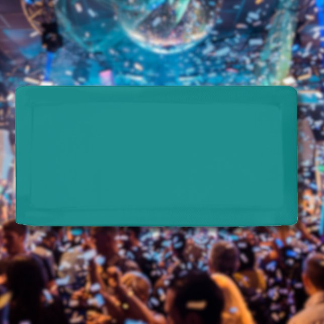 Lona Color sólido verde azulado | Clásica | Elegante (Subido por el creador)