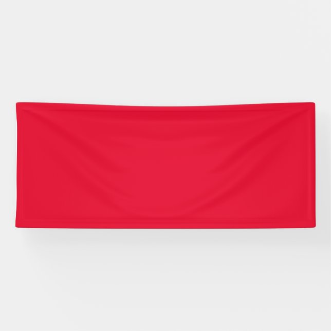 Lona coloree el rojo español (Horizontal)
