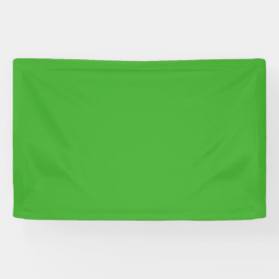 Lona Colores espeluznantes - Banner verde brillante