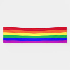 Lona Colores Vibrantes LGBTQ Orgullo Fiesta de Rayas de