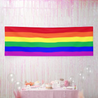 Colores vívidos vibrantes rayas de arcoíris clásic