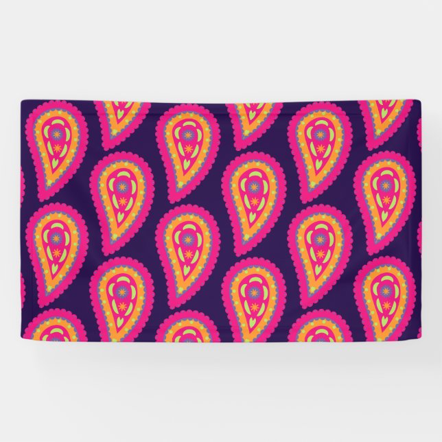 Lona Colorido Paisley (Horizontal)