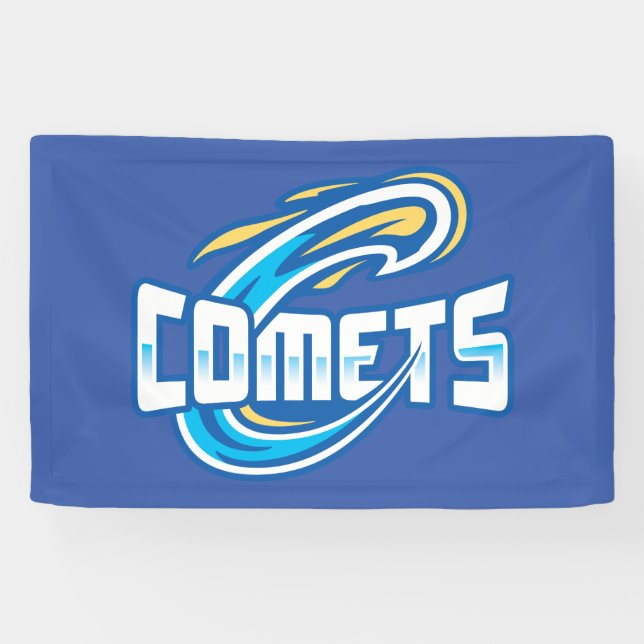Lona Cometas del Cottey College (Horizontal)