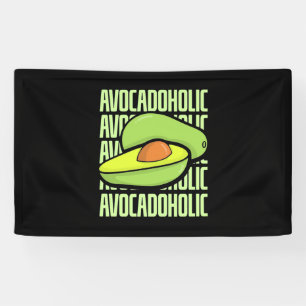 Lona Comida de fruta de aguacate