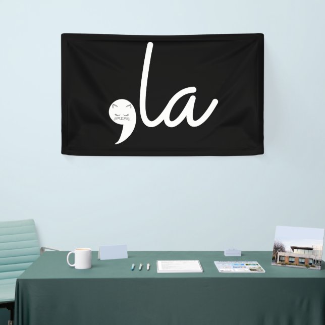 Lona Comma De Gato Retro La Kamala Harris Por El Presid (Feria)