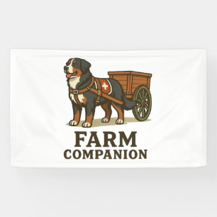 Lona Compañero de granja laboral perro de montaña berné