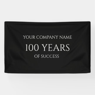 Lona Company Anniversary Custom Business Banner