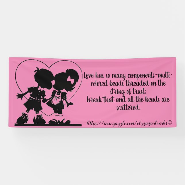 Lona "Componentes de amor" (Horizontal)