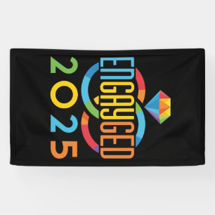 Lona Compromiso gay 2025 LGBTQ Rainbow