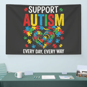 Lona Conciencia del autismo
