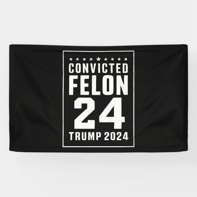 Lona Condenado Felon 4 de Julio de 2024 (Horizontal)