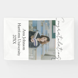 Lona Congratulations photo graduate name university yea