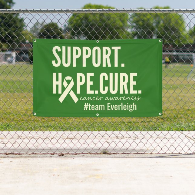 Lona conocimiento del cáncer Nombre personalizado Banne (In situ)