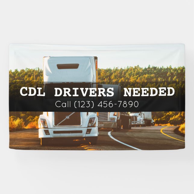 Lona Controladores de CDL necesarios Banner comercial (Horizontal)