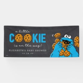 Lona Cookie Monster Chalkboard Baby Shower