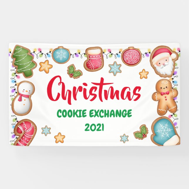 Lona Cookies de navidades (Horizontal)